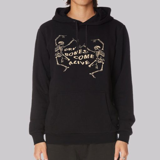 Funny Dancing Skeleton Dry Bones Hoodie