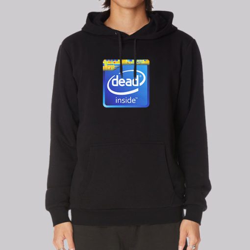 Funny Dead Inside Meme Hoodie