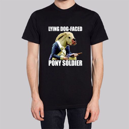 Funny Dog Faced Pony Soldier Meme Hoodie