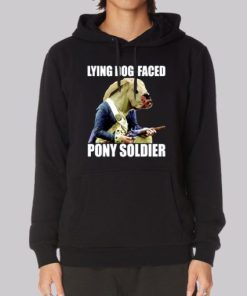 Funny Dog Faced Pony Soldier Meme Hoodie 4