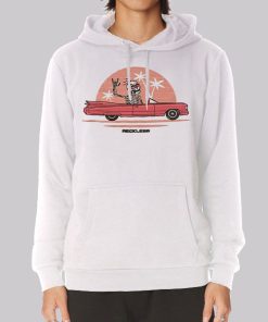 Funny Driving Skeleton Reckless Hoodie Funny Driving Skeleton Reckless Hoodie