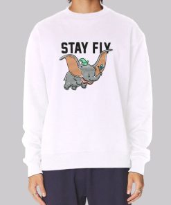Funny Dumbo Stay Fly Hoodie