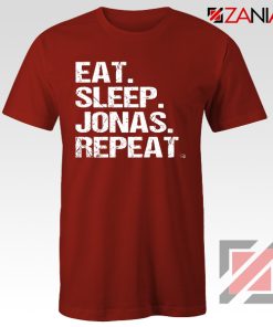 Funny Eat Sleep Jonas Repeat T-shirt