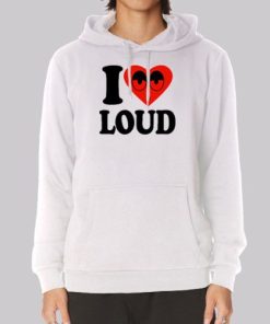 Funny Emoji I Love Loud Hoodie 3 Funny Emoji I Love Loud Hoodie 4