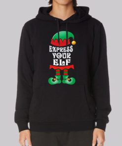 Funny Express Your Elf Christmas Hoodie 4