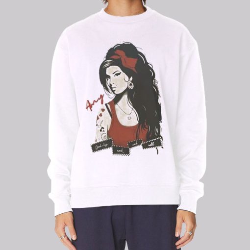 Funny Fan Art Amy Winehouse Hoodie