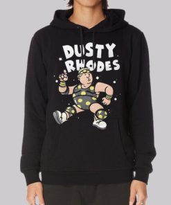 Funny Fan Art Dusty Rhodes Hoodie 4