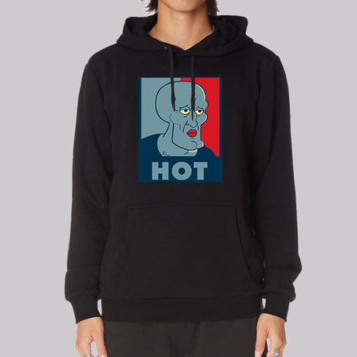 Funny Female Squidward Hot Hoodie