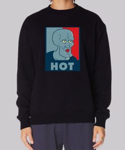 Funny Female Squidward Hot Hoodie