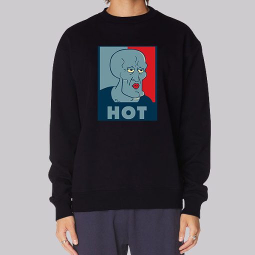 Funny Female Squidward Hot Hoodie