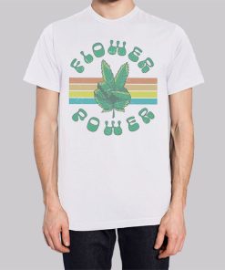 Funny Flower Power Weed Leaf Hoodie 3