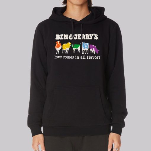 Funny Gay Pride Ben and Jerry’s Hoodie