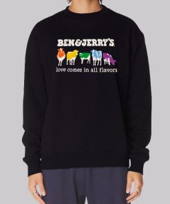 Funny Gay Pride Ben and Jerry’s Hoodie