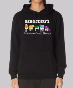 Funny Gay Pride Ben and Jerrys Hoodie 4