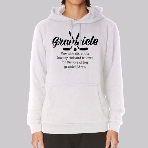 Funny Gramsicle Hockey Description Hoodie