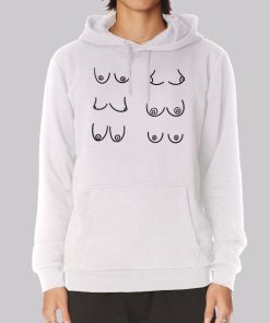 Funny Graphic Boob Hoodie