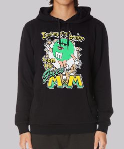 Funny Green M&M First Boner Hoodie Funny Green M&M First Boner Hoodie