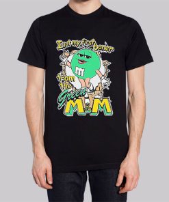 Funny Green MampM First Boner Hoodie 3