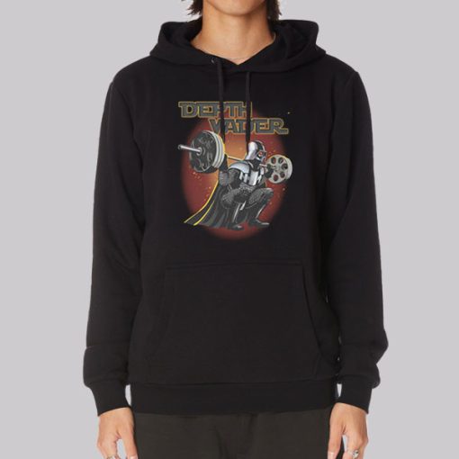 Funny Gym Depth Vader Hoodie