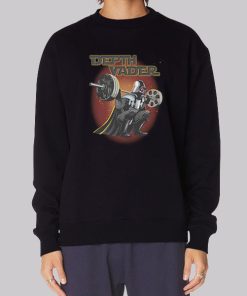 Funny Gym Depth Vader Hoodie