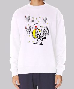Funny Halloween Roseanne Chicken Hoodie