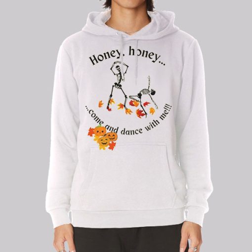 Funny Halloween Skeleton Dancing Hoodie