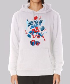 Funny Hero Spider Man Birthday Hoodie 3 Funny Hero Spider Man Birthday Hoodie 4