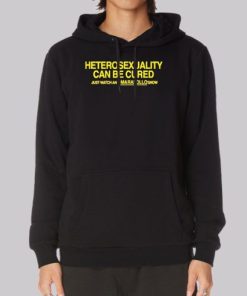 Funny Heterosexuality Can Be Cured Hoodie 4