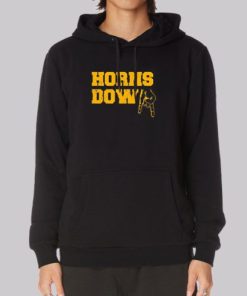 Funny Horns Down Wvu Hoodie 4
