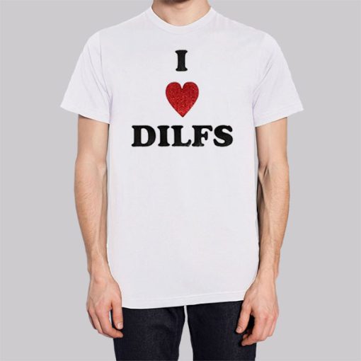 Funny I Heart Dilfs Hoodie