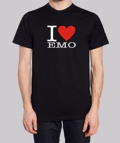 Funny I Heart Emo Hoodie 3