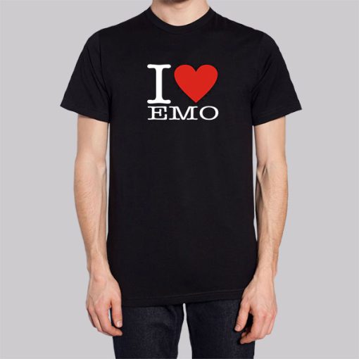 Funny I Heart Emo Hoodie