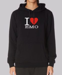 Funny I Heart Emo Hoodie 4