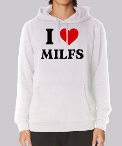 Funny I Heart Milfs Hoodie Funny I Heart Milfs Hoodie