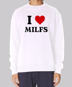 Funny I Heart Milfs Hoodie