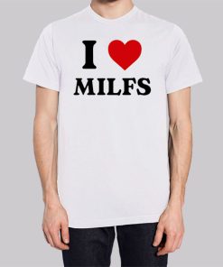 Funny I Heart Milfs Hoodie 3