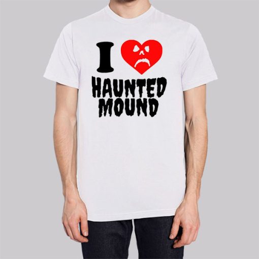 Funny I Love Haunted Mound Hoodie