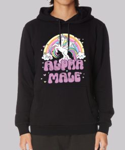Funny Inspired Alpha Male Unicorn Hoodie Funny Inspired Alpha Male Unicorn Hoodie