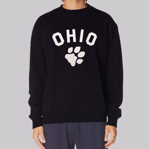 Funny Inspired Paw Ohio Hoodie