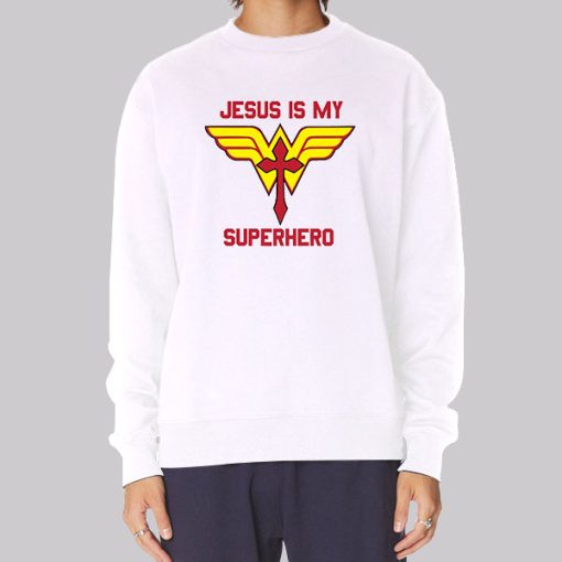 Funny Jesus Is My Superhero Hoodie
