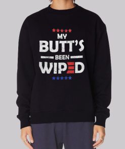 Funny Joe Biden Wipe My Butt Hoodie