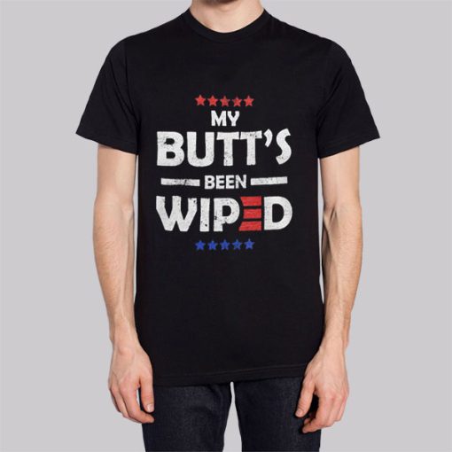 Funny Joe Biden Wipe My Butt Hoodie