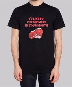 Funny Joke Beef Raw Meat Hoodie 3