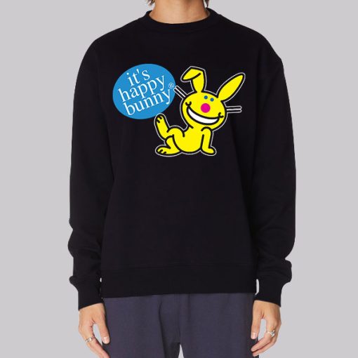 Funny Logo It’s Happy Bunny Hoodie