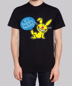 Funny Logo Its Happy Bunny Hoodie 3