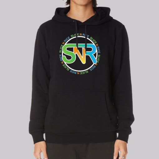 Funny Logo Slice N Rice Hoodie