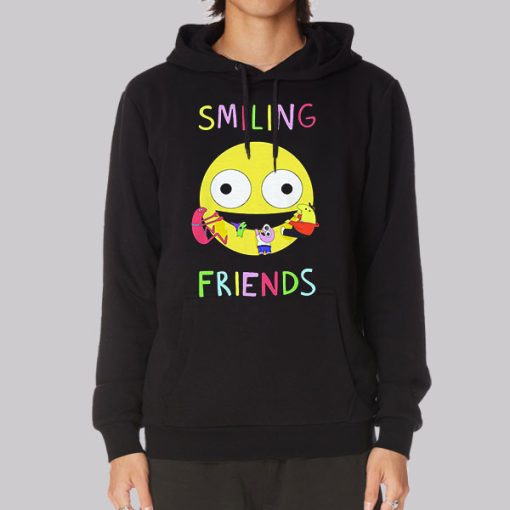 Funny Logo Smiling Friends Hoodie