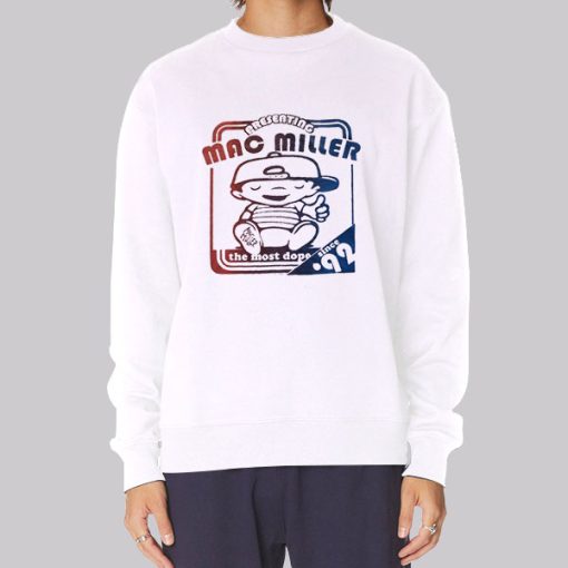 Funny Mac Miller Most Dope Hoodie