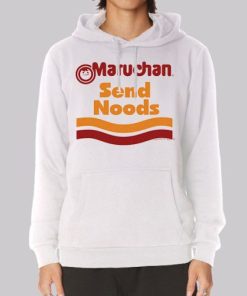 Funny Maruchan Send Noods Hoodie 4