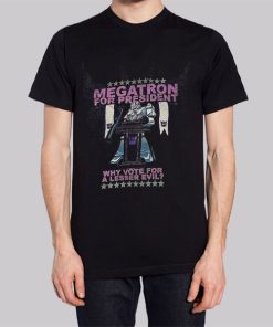 Funny Megatron for President Transformers Hoodie 3